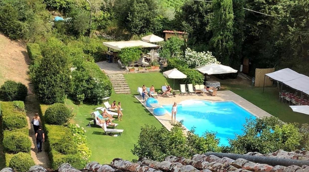 Villa I Bossi Ареццо Екстер'єр фото